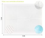 Zdolmy 100 Pack Baby Disposable Changing Pads, Disposable Underpads Waterproof Diaper Changing Pad, Super Soft, Ultra Absorbent & Waterproof, Breathable Underpads Bed Table Protector Mat - Image 3